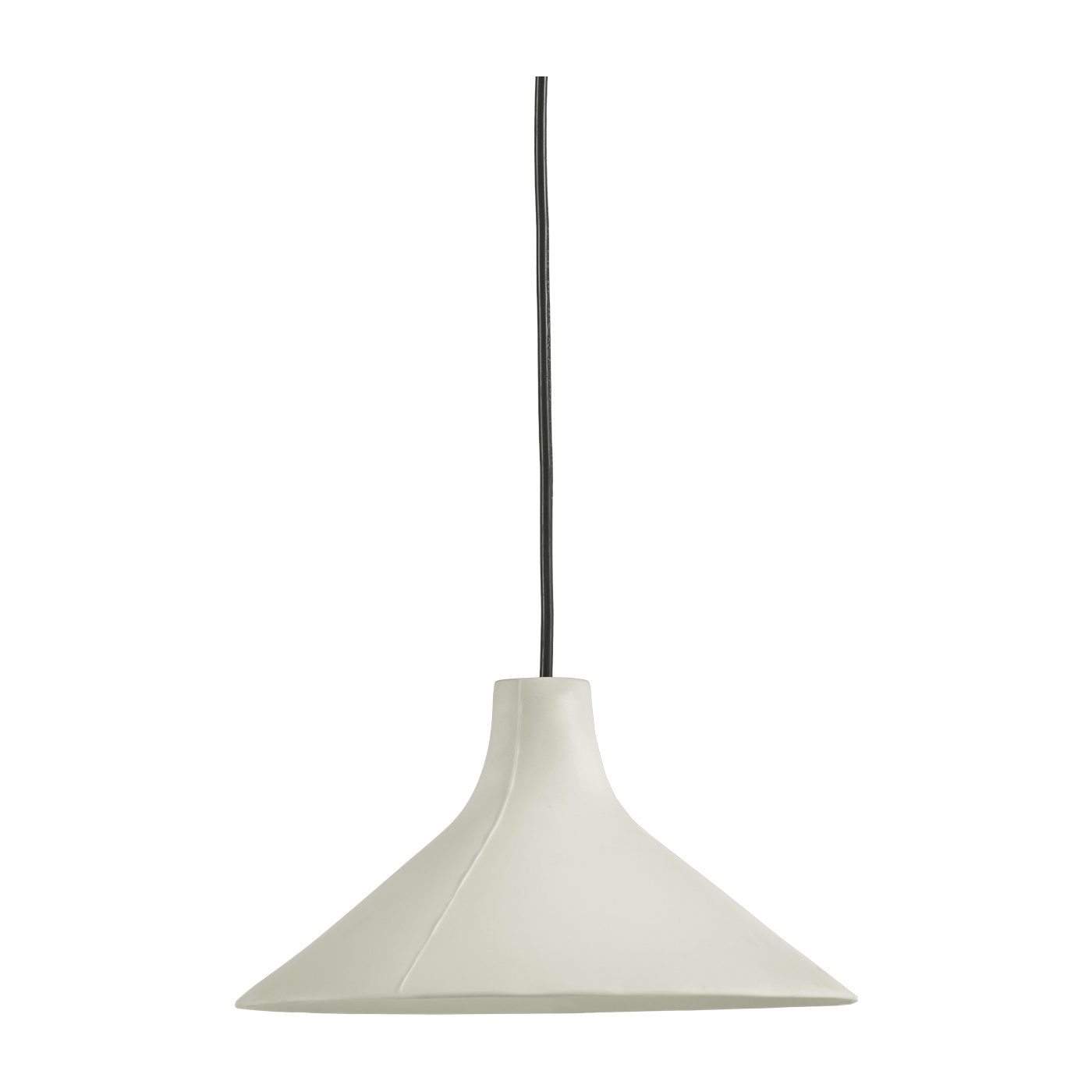 Lampada a sospensione in porcellana bianca 25 x 14 cm Seam - Serax