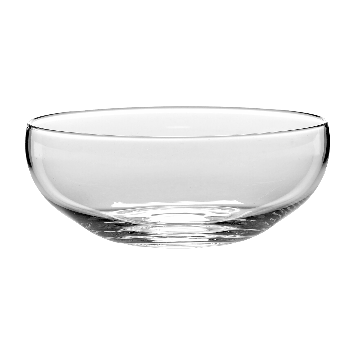 Universal cup in transparent ribbed glass 10 cl Inku - Serax