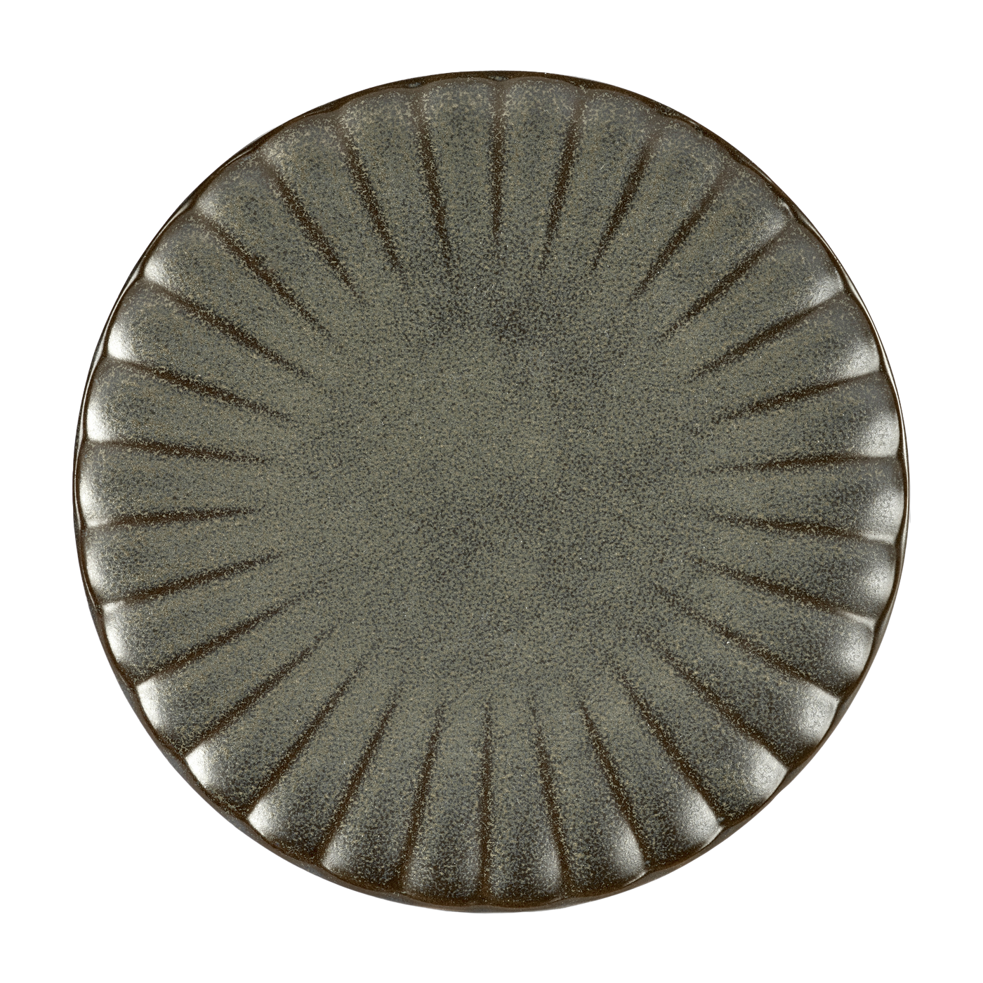 Steinzeugteller grün 15 cm Inku -. Serax