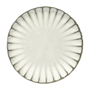 Inku white stoneware plate 27 cm - Serax