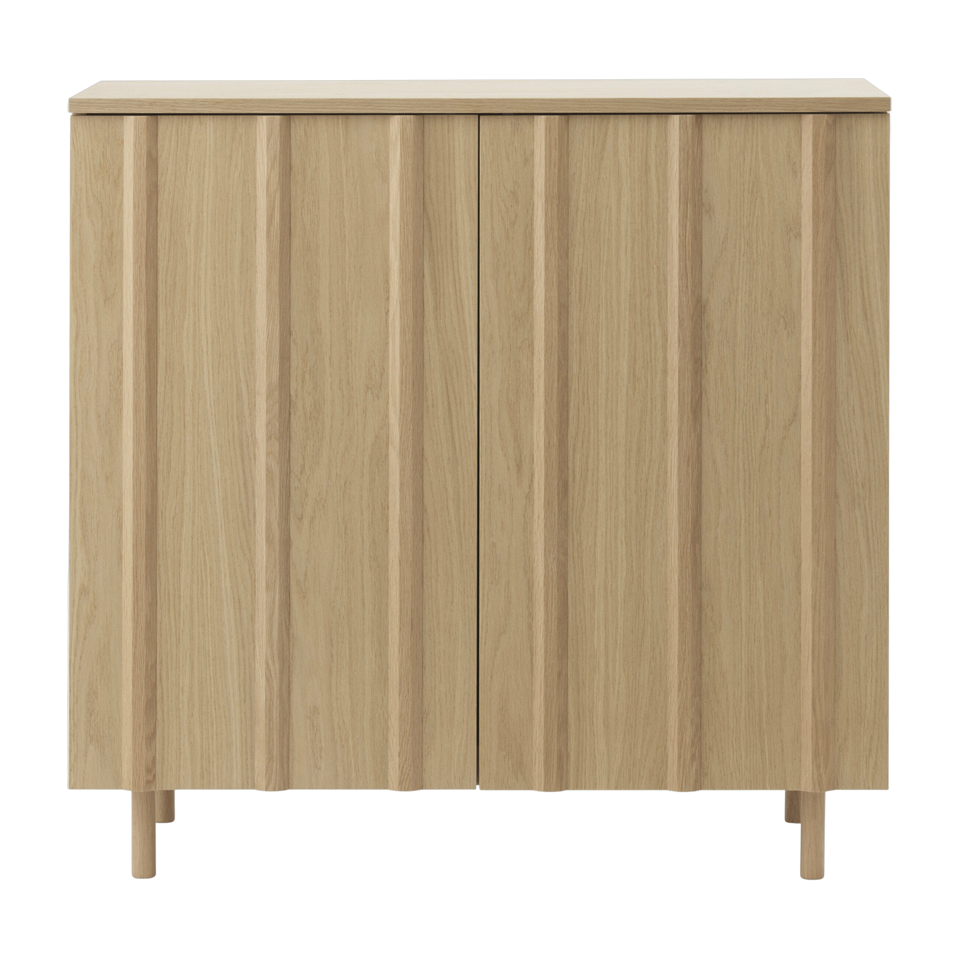Niedriger Schrank Eiche Rib - - Normann Copenhagen