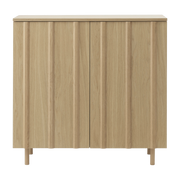 Rib oak coffee cabinet - Normann Copenhagen