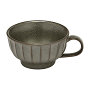 Grüne Steingut-Kaffeetasse 15 cl Inku -. Serax