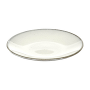 Piattino expresso in gres bianco 12 cm Inku - Serax