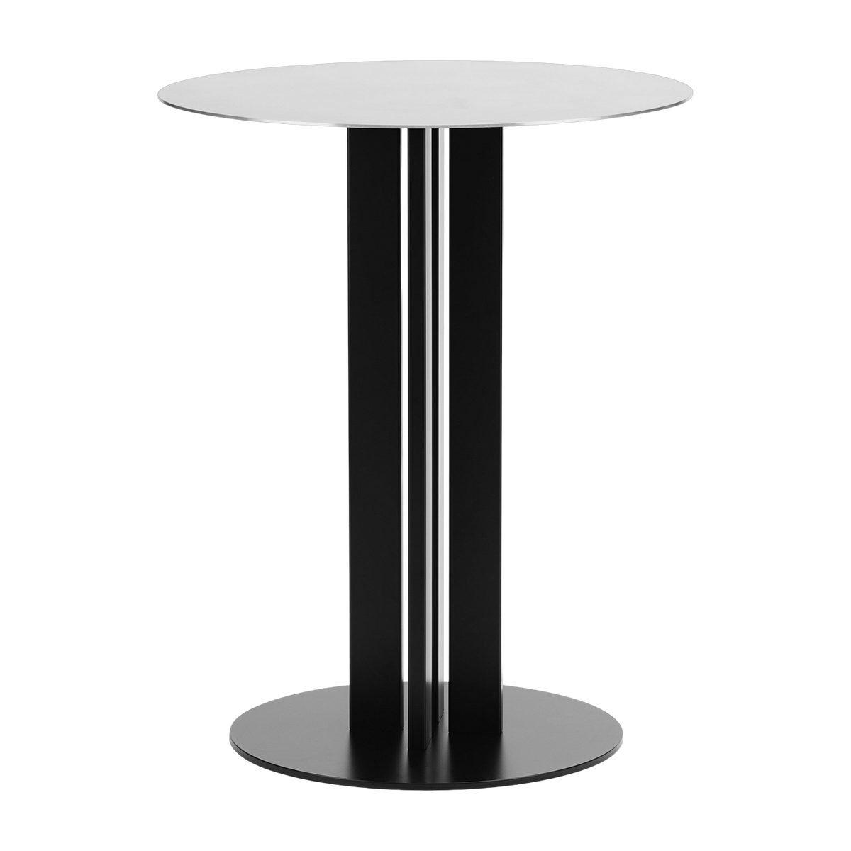 Table haute en acier 60 cm Scala Cafe Steel - Normann Copenhagen
