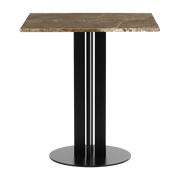 Table à manger en marbre sable 70x70 cm Scala Cafe Marble - Normann Copenhagen