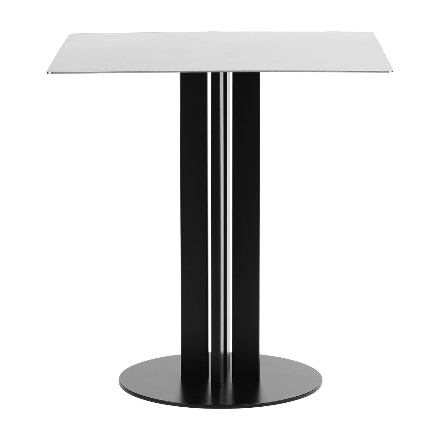 Tavolo da pranzo 70x70cm Scala Cafe in acciaio - Normann Copenhagen