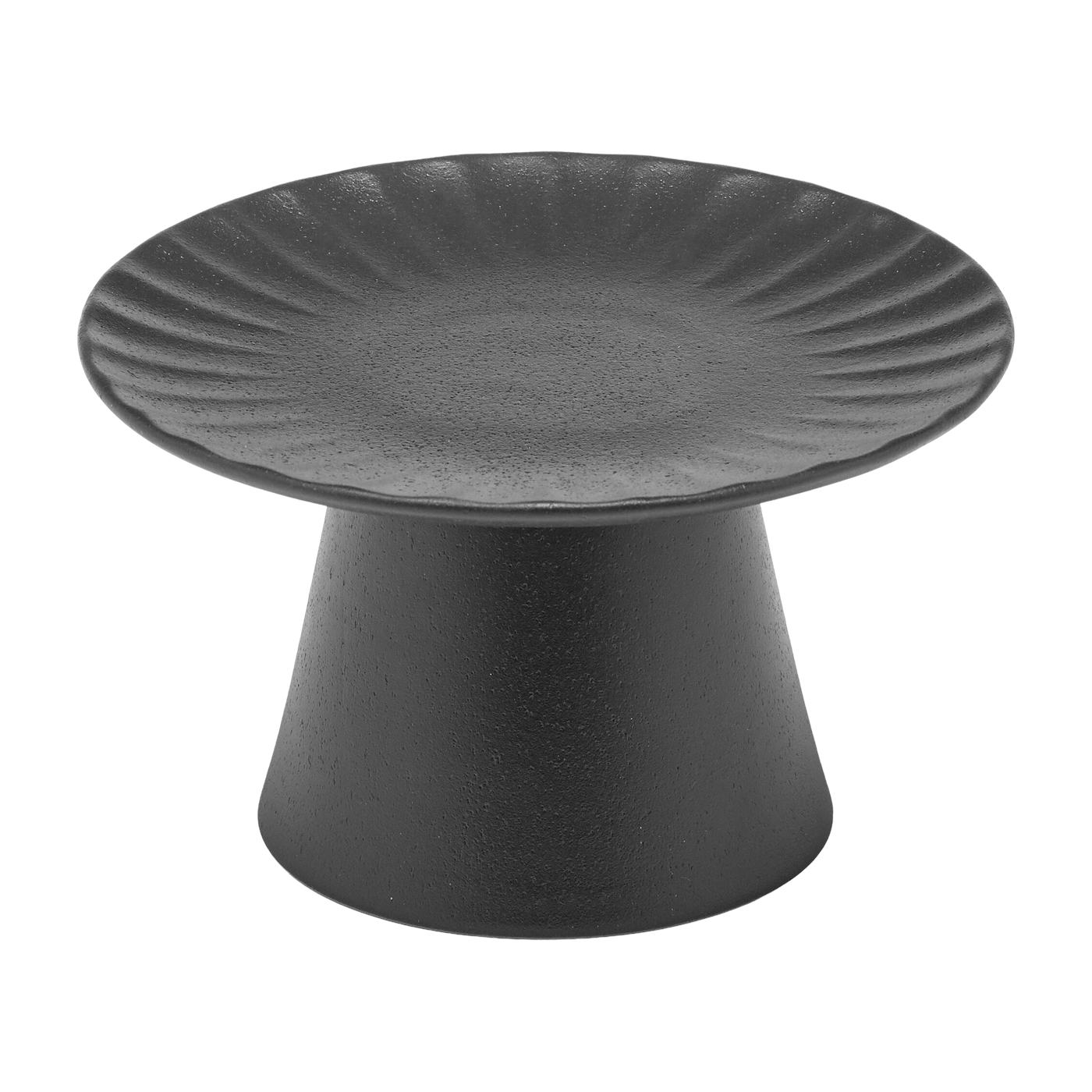Inku black stoneware cake dish 15 cm - Serax