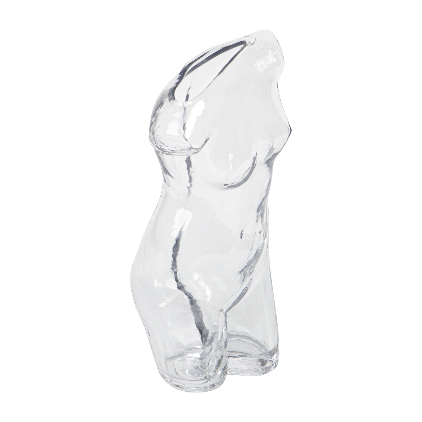 Vase aus transparentem Glas Body Glass -. DOIY