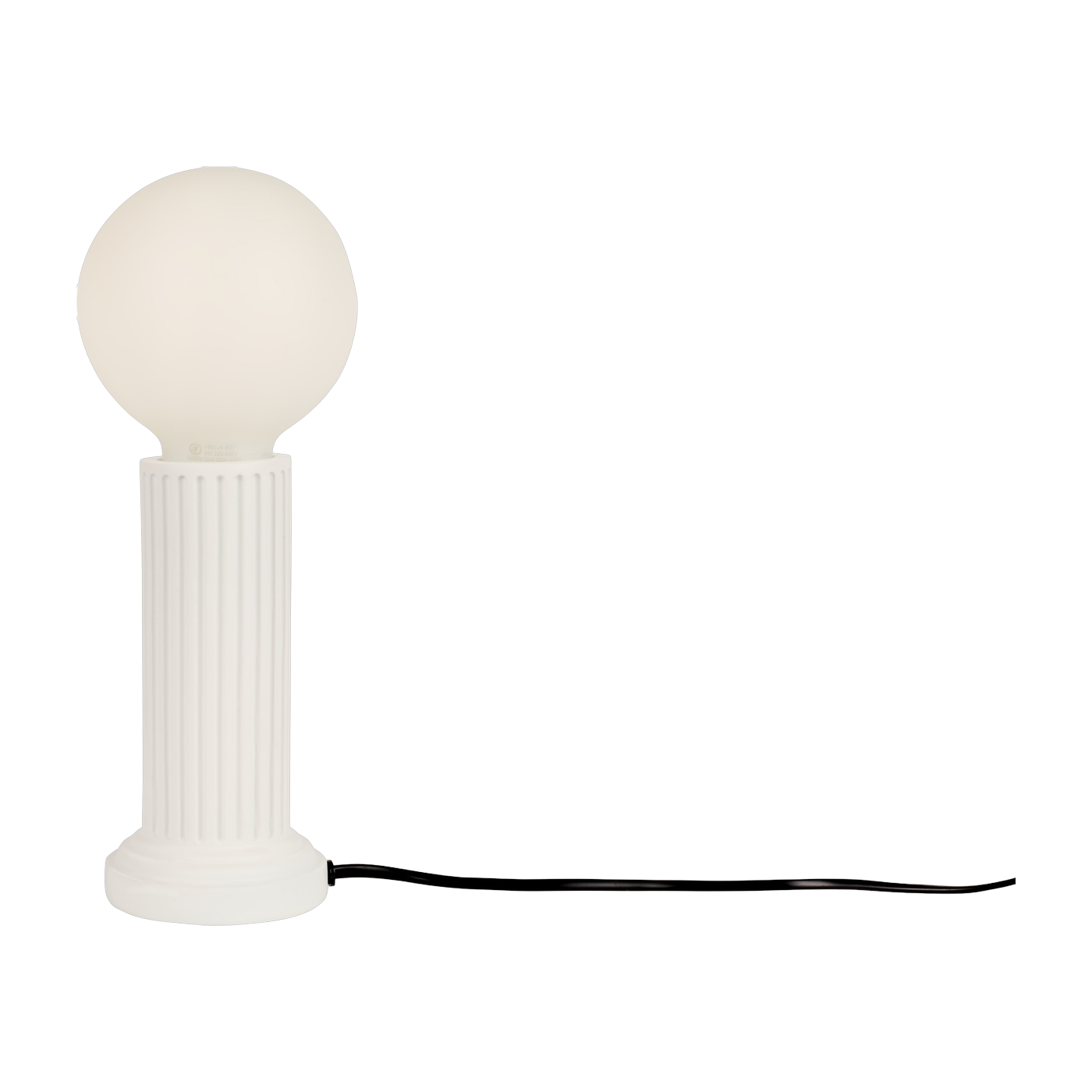 Lampada in ceramica bianca Athena - DOIY