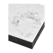Table basse en chêne noir et en marbre blanc 105 x 50 cm Rudolph - Serax