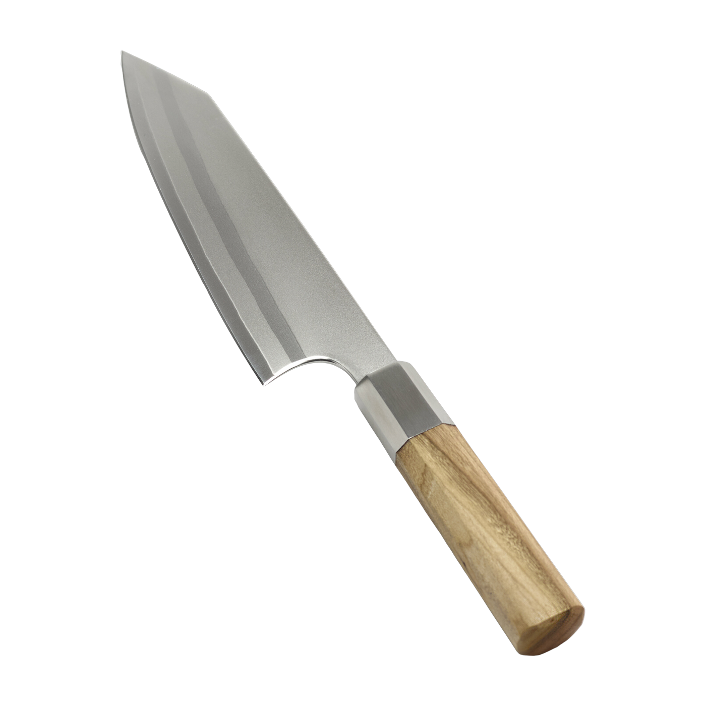 Kochmesser aus Metall und Kirschholz 18 cm Inku -. Serax