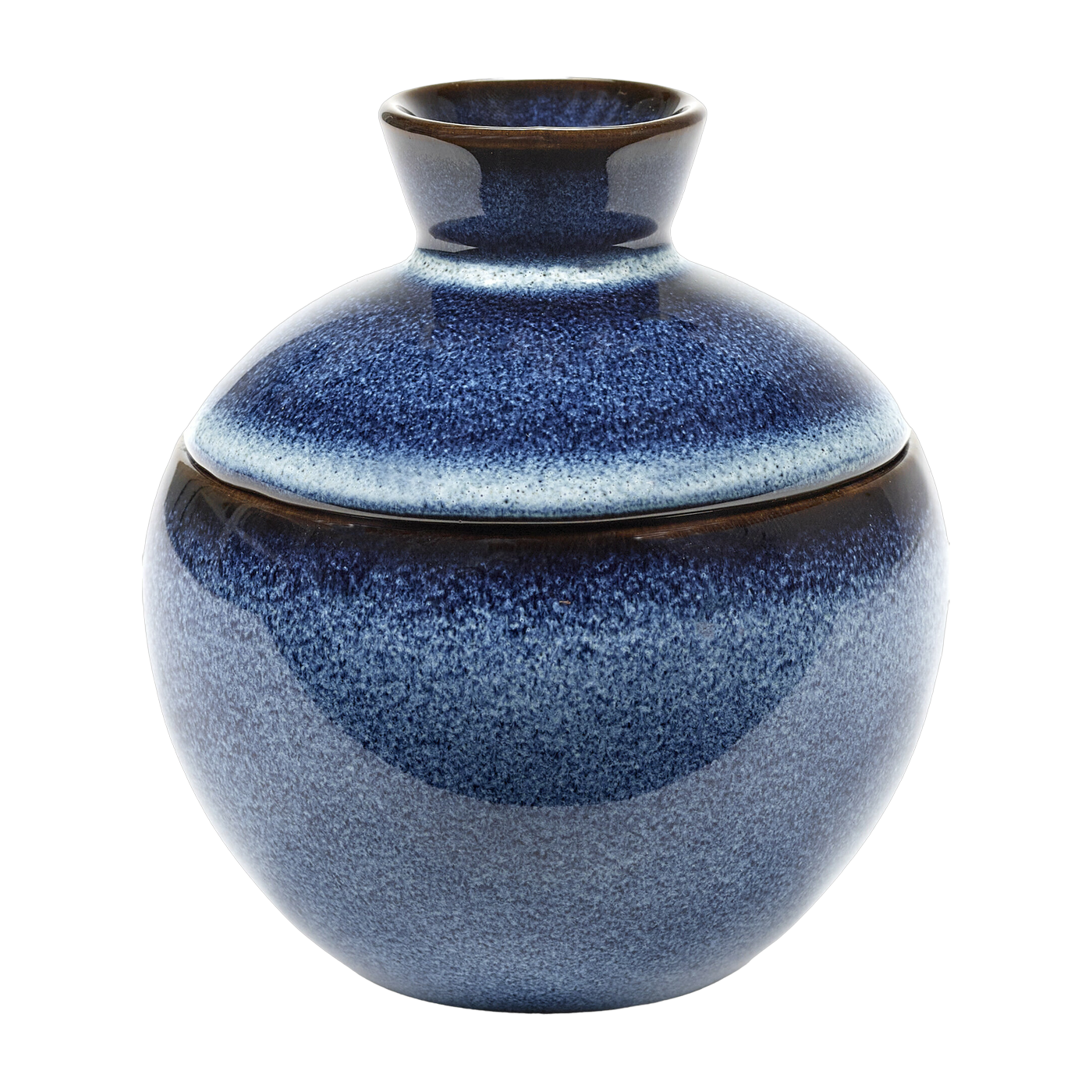Bol de gres azul para chimenea 9 x 10 cm Pure - Serax