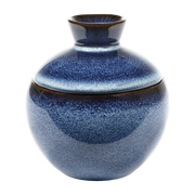 Bol de gres azul para chimenea 9 x 10 cm Pure - Serax