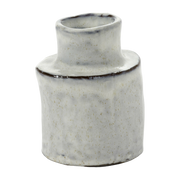 Vase en gres blanco 9 cm Helena - Serax