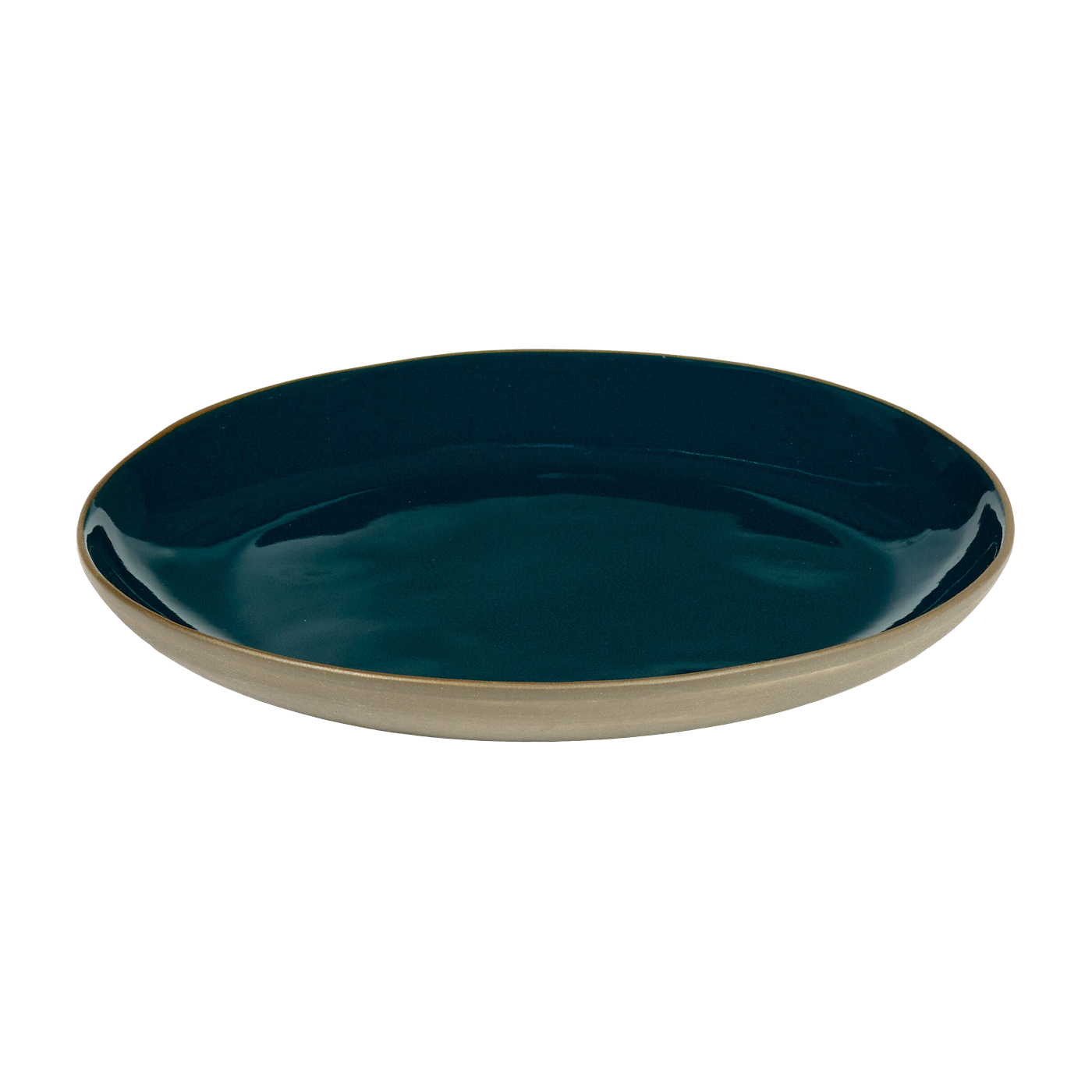 Assiette en grès bleue 20 cm Ru:ral - Serax