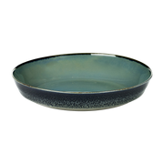 Plato hondo de gres azul y azul marino 18 cm Serax
