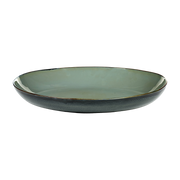 Servierplatte aus dunkelblauem und rauchblauem Steinzeug 36 cm -. Serax