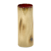 Vase cylindrique en grès beige 6 cm - Serax