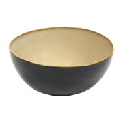 Bol de gres negro y beige de 15 cm - Serax