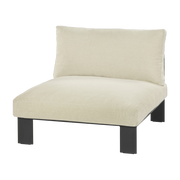 Indoor bench with ivory cushions 91x91x58 cm Mombaers - Serax