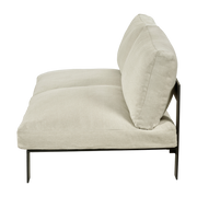 Panca da interno a due posti con cuscini avorio 182 X 91 X 58 B. Mamme - Serax