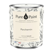 Parchment velvet vegetable paint 2, 5L - Pure & Paint