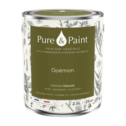 Peinture végétale velouté Goémon 2,5L - Pure & Paint