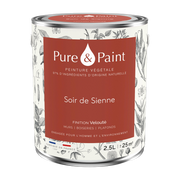 Samtige Pflanzenfarbe Soir de Sienne 2, 5L -. Pure & Paint