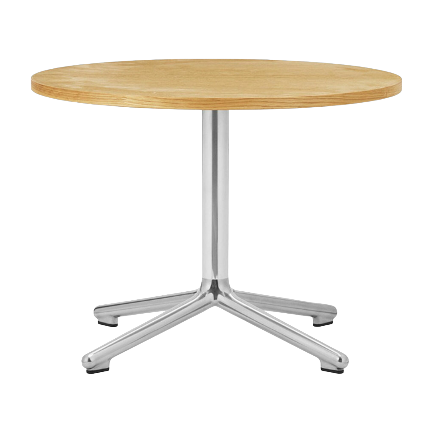 Tavolino in alluminio e rovere 60 cm Lunar - Normann Copenhagen