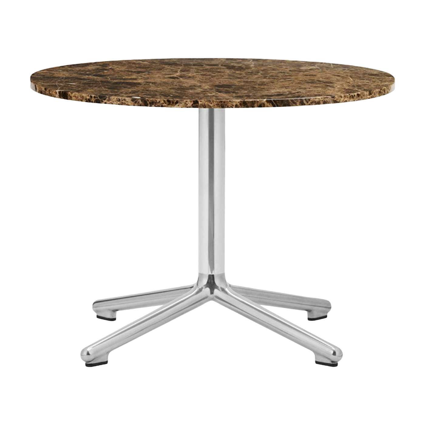 Tavolino in alluminio e caffè marbre 60 cm Lunar - Normann Copenhagen