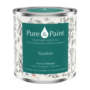 Vernice vegetale vellutata Yucatan 0, 5L - Pure & Paint