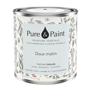 Pflanzenfarbe samtig Mild matin 0, 5L -. Pure & Paint