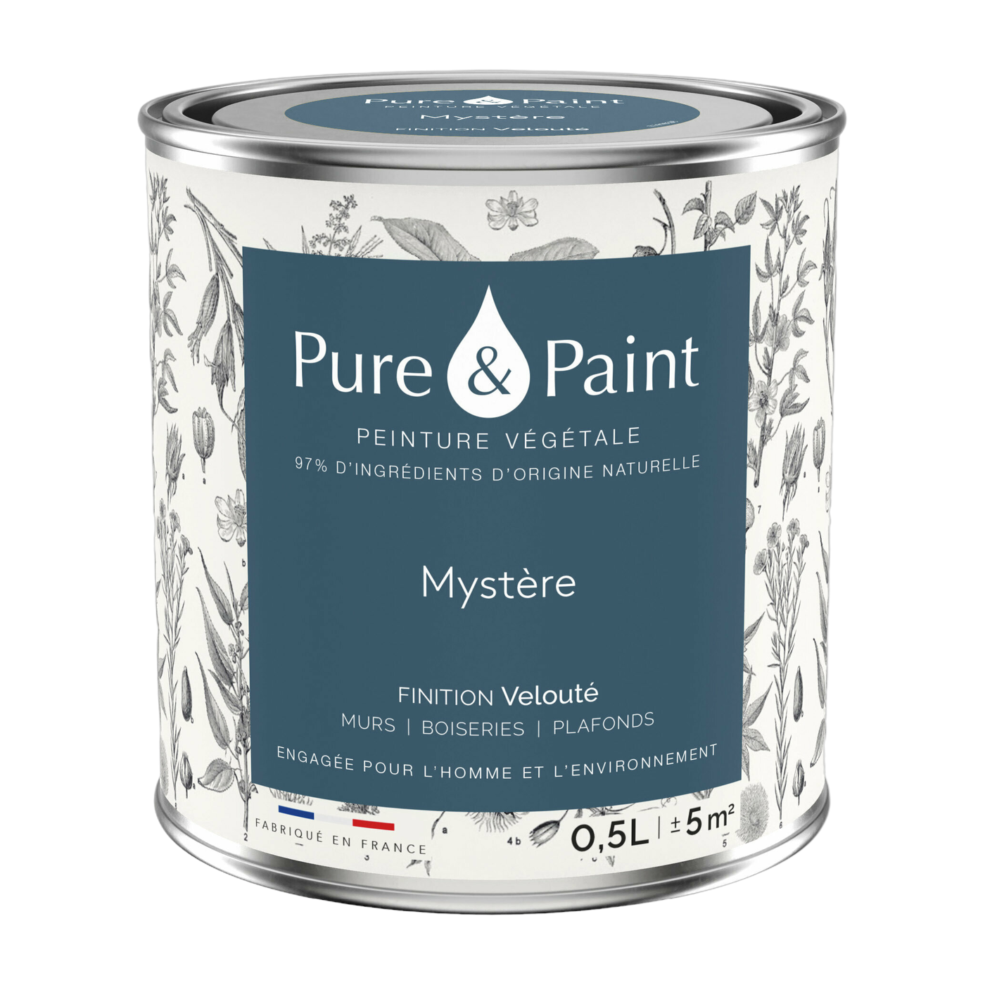 Mystery Velvet Plant Paint 0, 5L - Pure & Paint