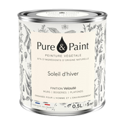 Winter Sun vernice vellutata per piante 0, 5L Pure & Paint