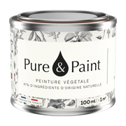 White velvet vegetable paint 100ML - Pure & Paint