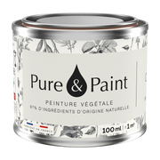 Pflanzenfarbe samtig Kalkstein 100ML -. Pure & Paint