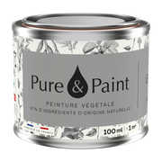 Velvet Vegetable Paint Grigio fumo 100ML Pure & Paint