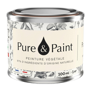 Pintura vegetal aterciopelada pergamino 100ML - Pure & Paint