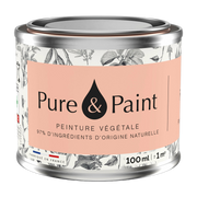 Roséus samtige Pflanzenfarbe 100ML -. Pure & Paint