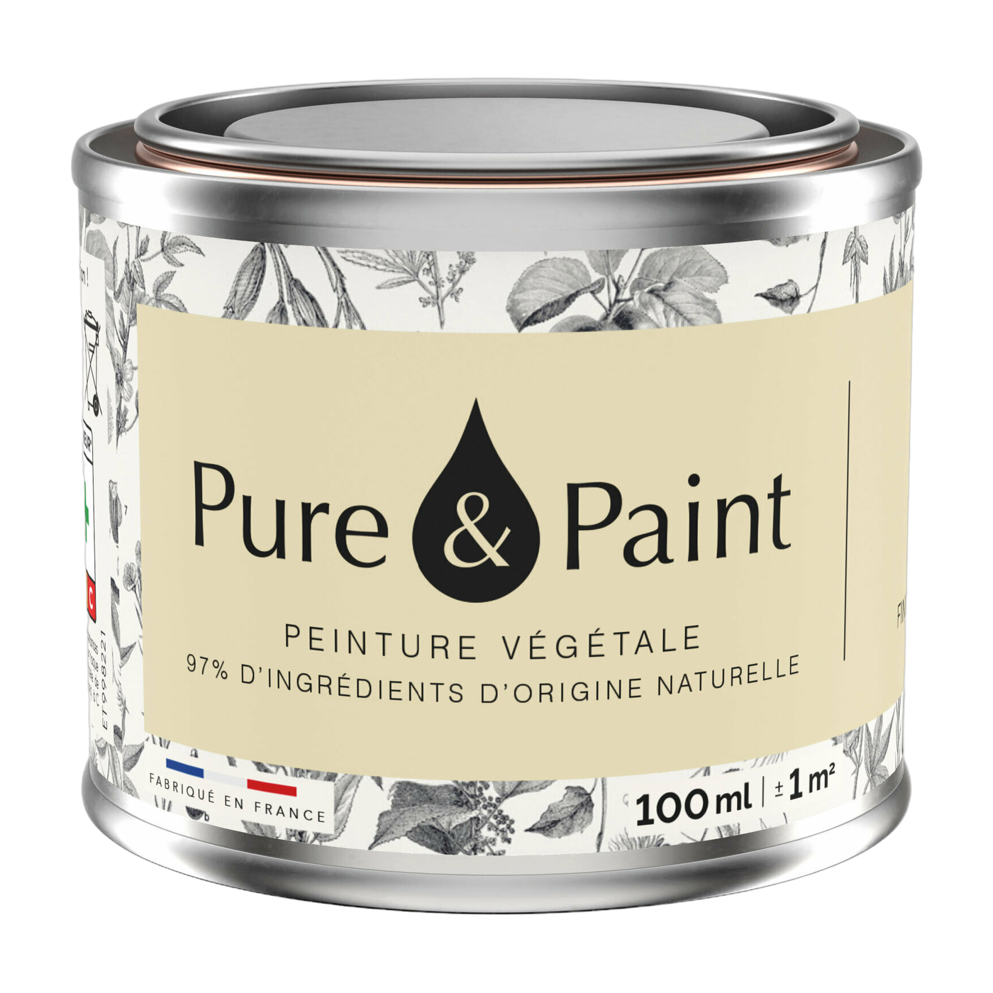 Velvet vegetable paint Dune 100ML - Pure & Paint