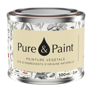Peinture végétale velouté Dune 100ML - Pure & Paint