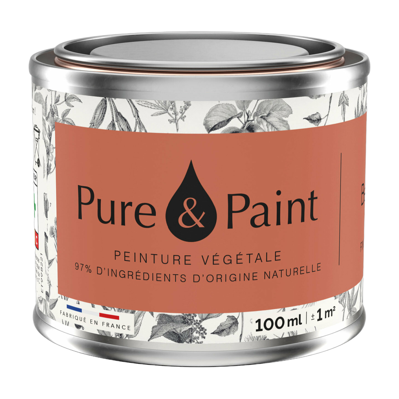 Bellecour velvet vegetable paint 100ML - Pure & Paint