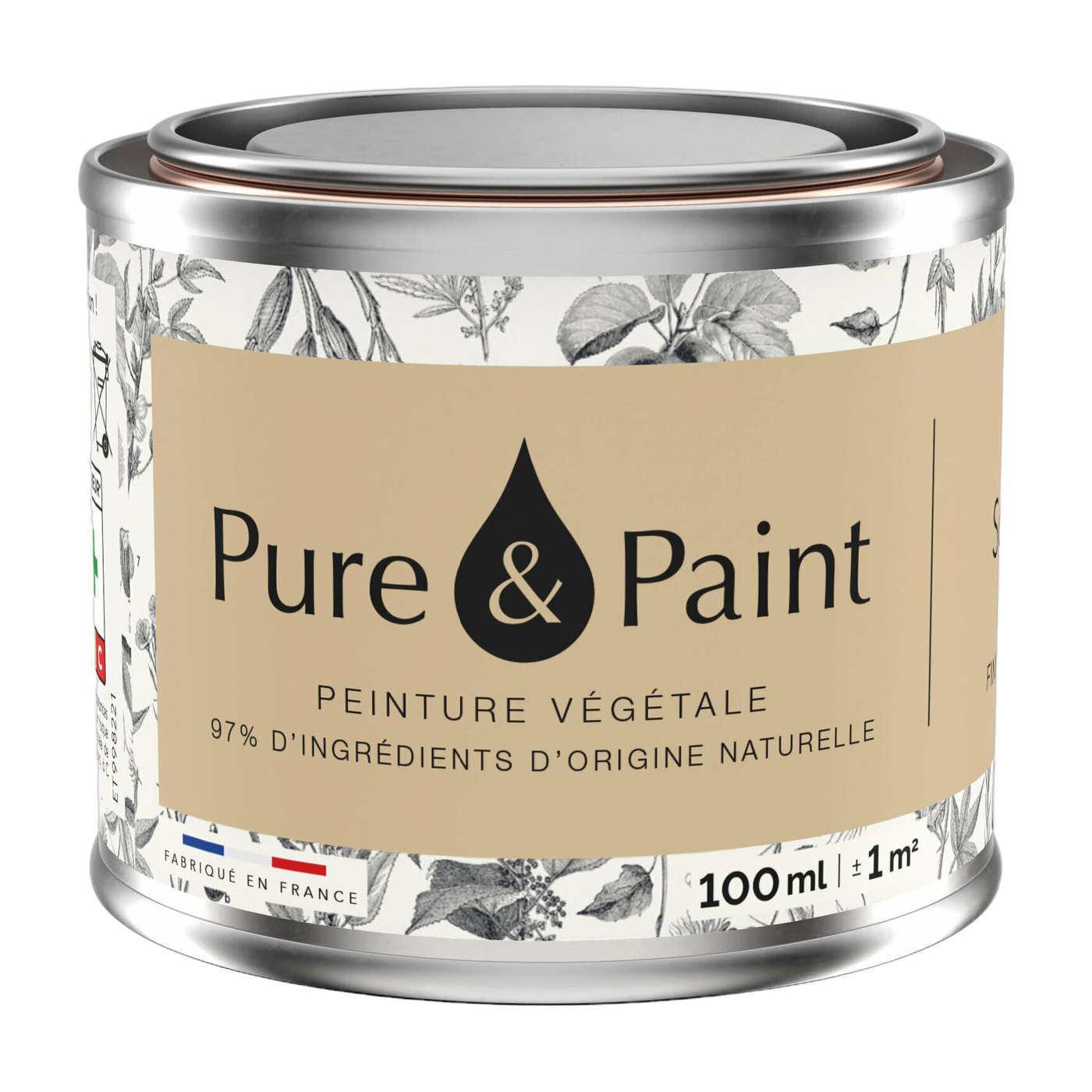 Buckwheat velvet vegetable paint 100ML - Pure & Paint