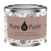 Velvet brown vegetable paint 100ML - Pure & Paint