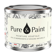 Samtweiche Pflanzenfarbe Jasmingrün 100ML -. Pure & Paint