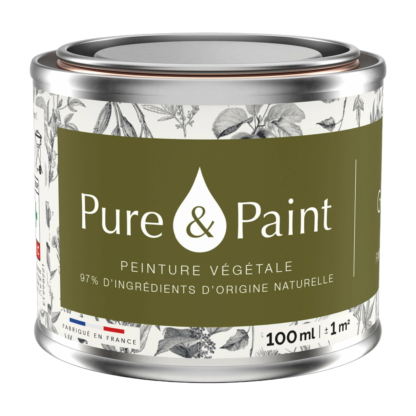 Vegetable paint velvety Goémon 100ML - Pure & Paint