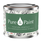 Samtweiche Pflanzenfarbe Wald 100ML -. Pure & Paint