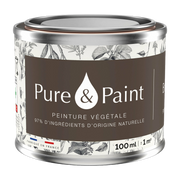 Pintura vegetal marrón terciopelo 100ML - Pure & Paint