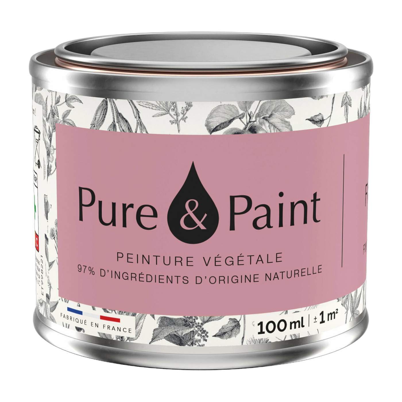 Velvet vegetable paint Flanders 100ML - Pure & Paint